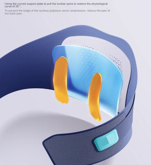 Custom seamless waist support braces details